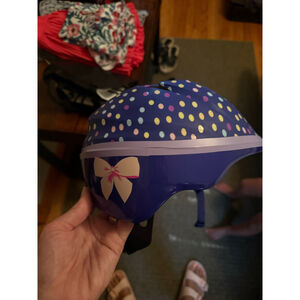 Infant size-18 m Helmet One Size Blue Purple